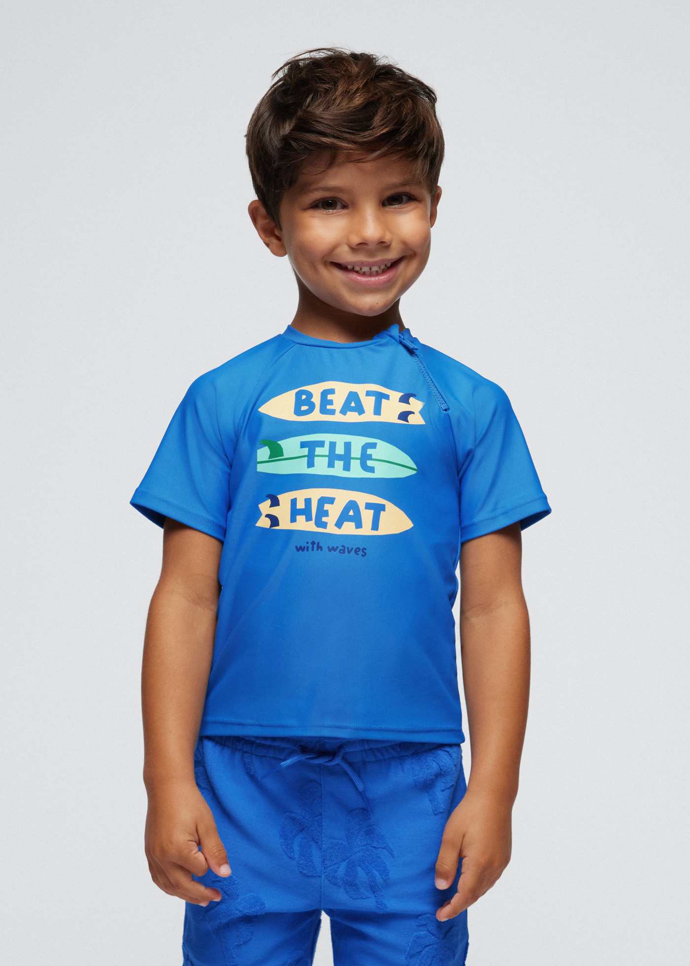 Camisa de banho infantil Riviera com proteção UPF 40