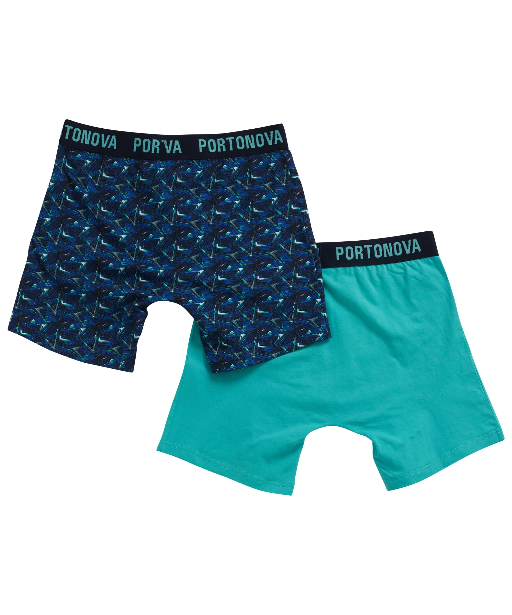 2-pack boxershort uni print
