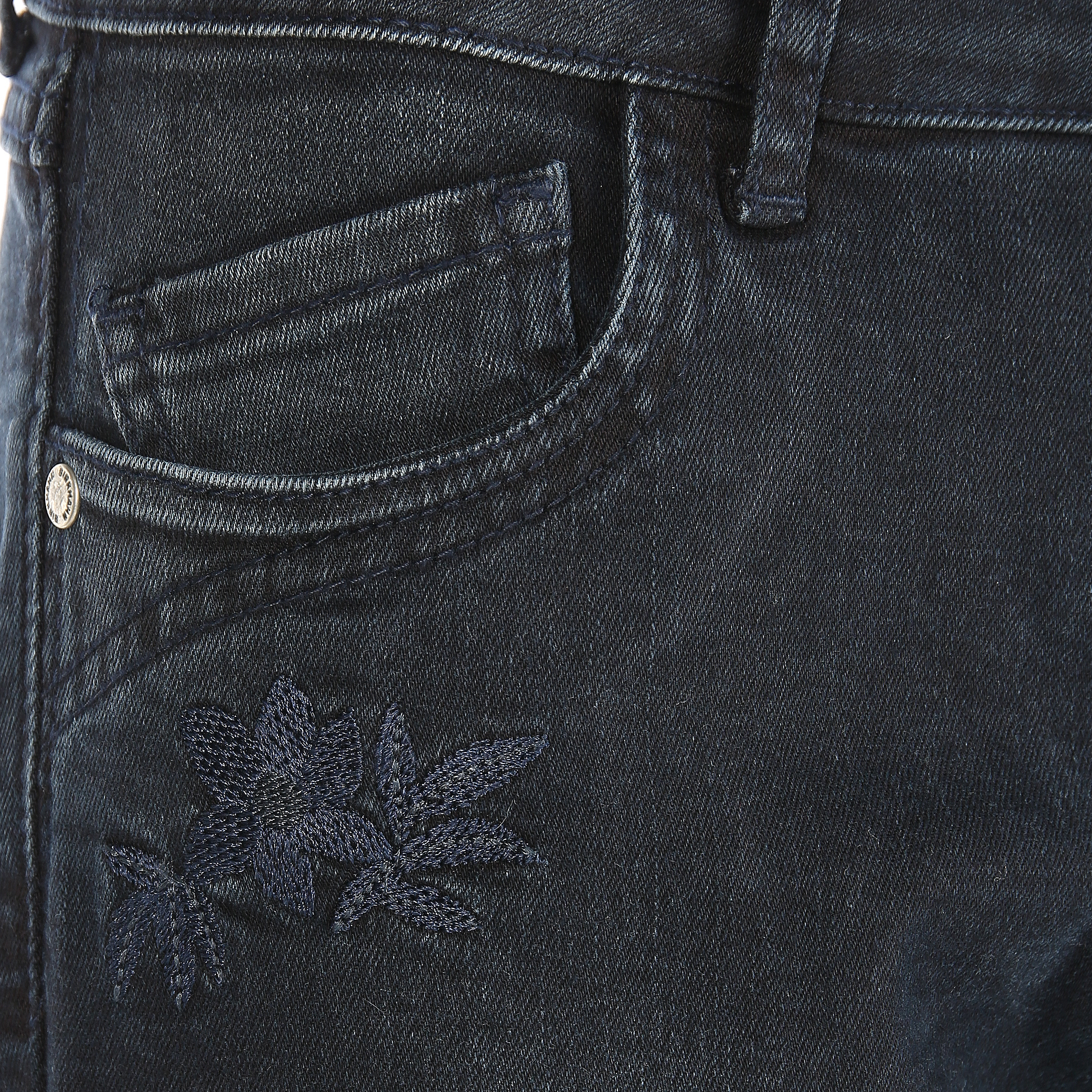 Damen Landhaus Hose mit Stickerei