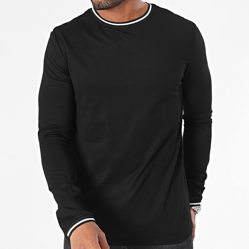 Tee Shirt Manches Longues Noir