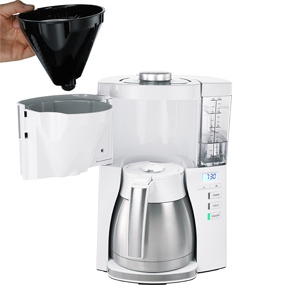 LOOK® Therm Timer|Filterkaffeemaschine Weiß