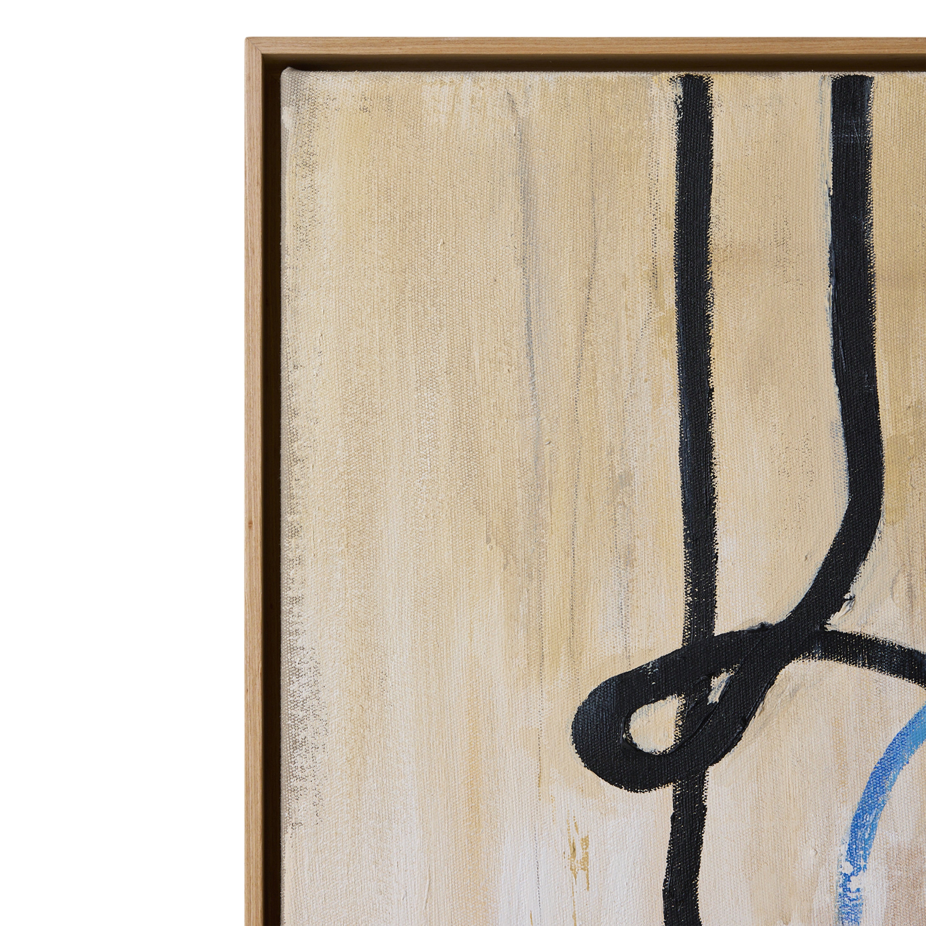 HKliving Framed Artwork Schilderij - Easy Elan