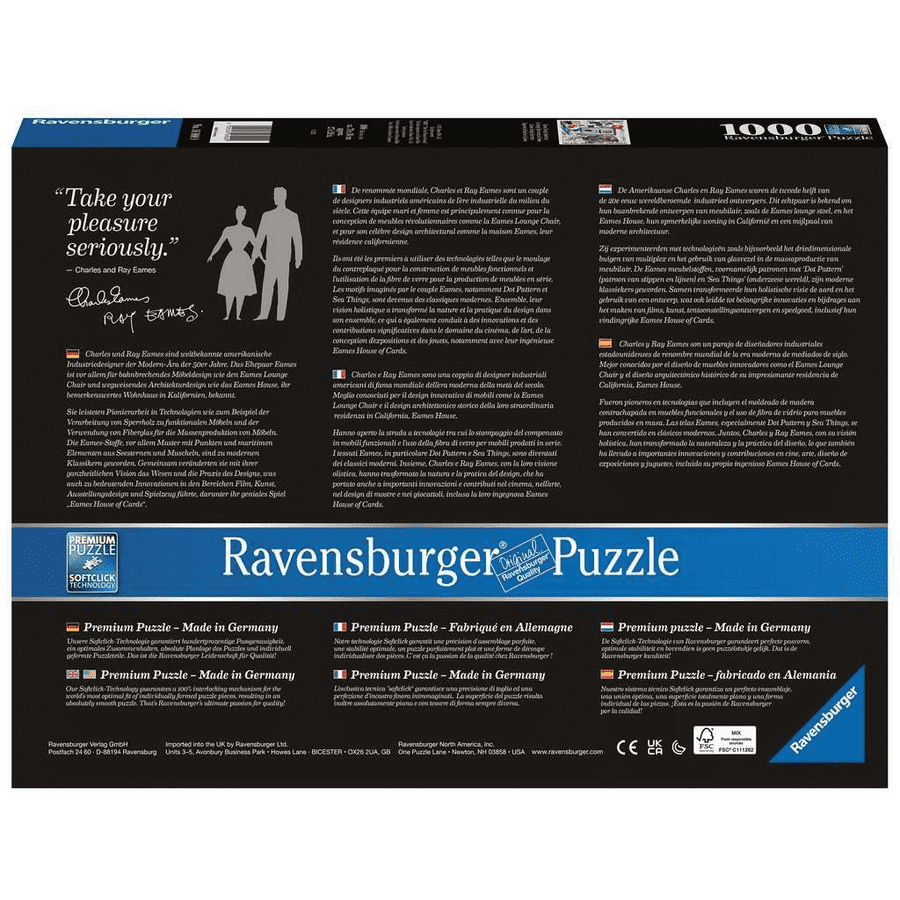 Ravensburger Eames Design Klassiker bunt