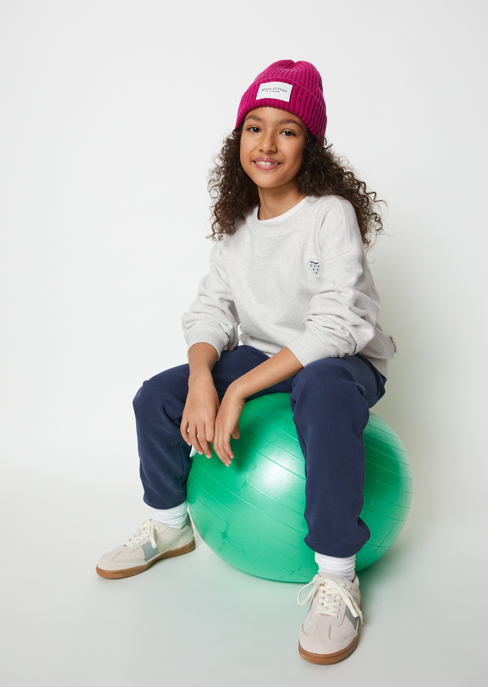 TEENS-GIRLS Sweatshirt mit Logo auf der Rückseite