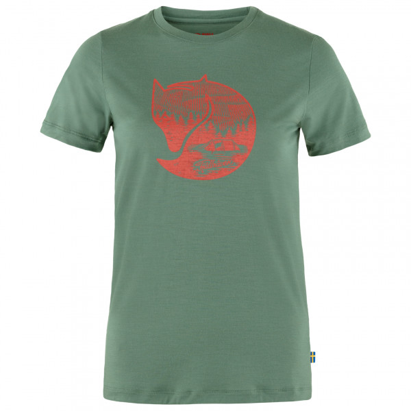 Fjällräven - Women's Abisko Wool Fox S/S - Haut en mérinos