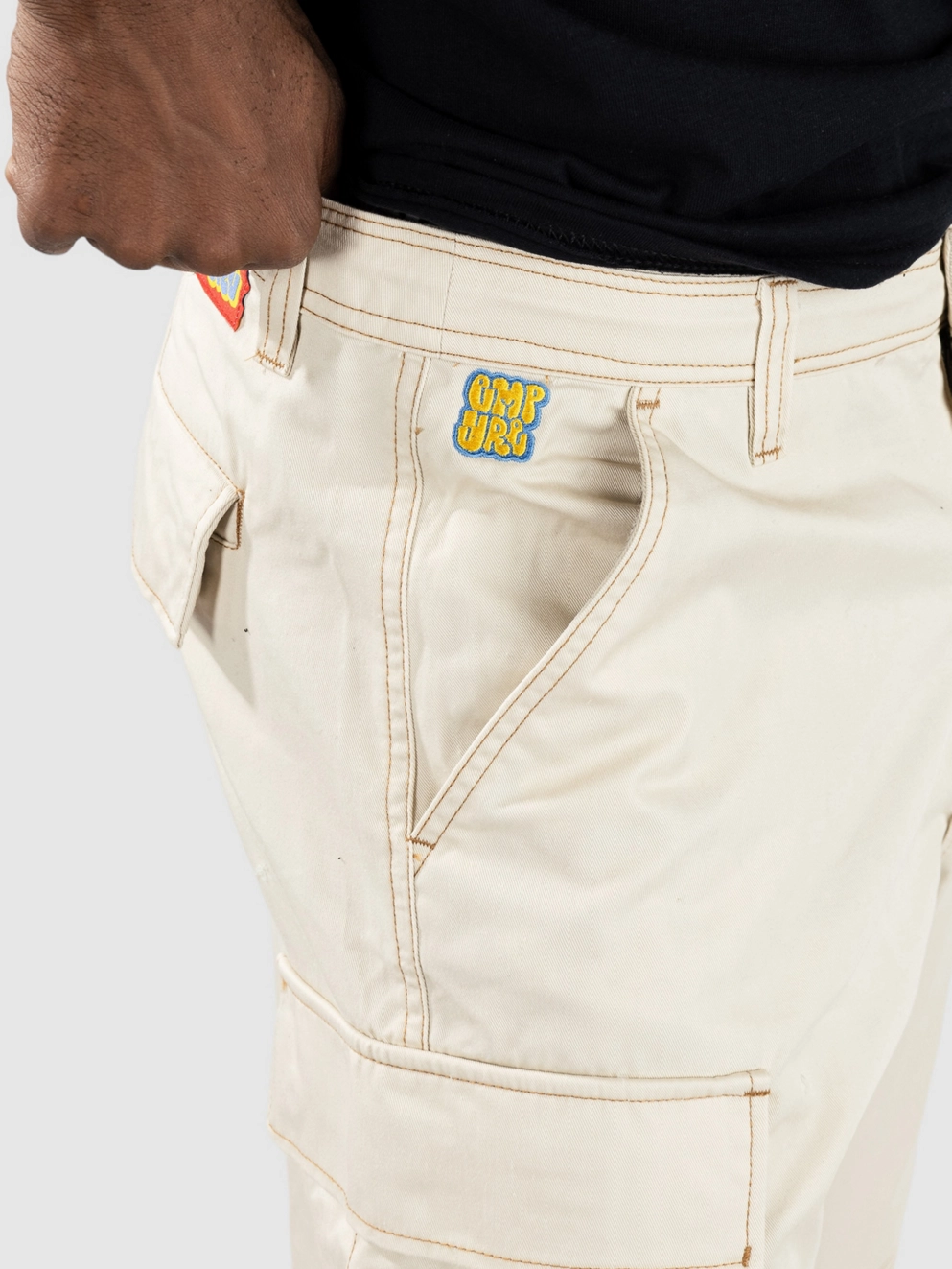 Empyre Ultra Loose Sk8 Cargo Pants birch