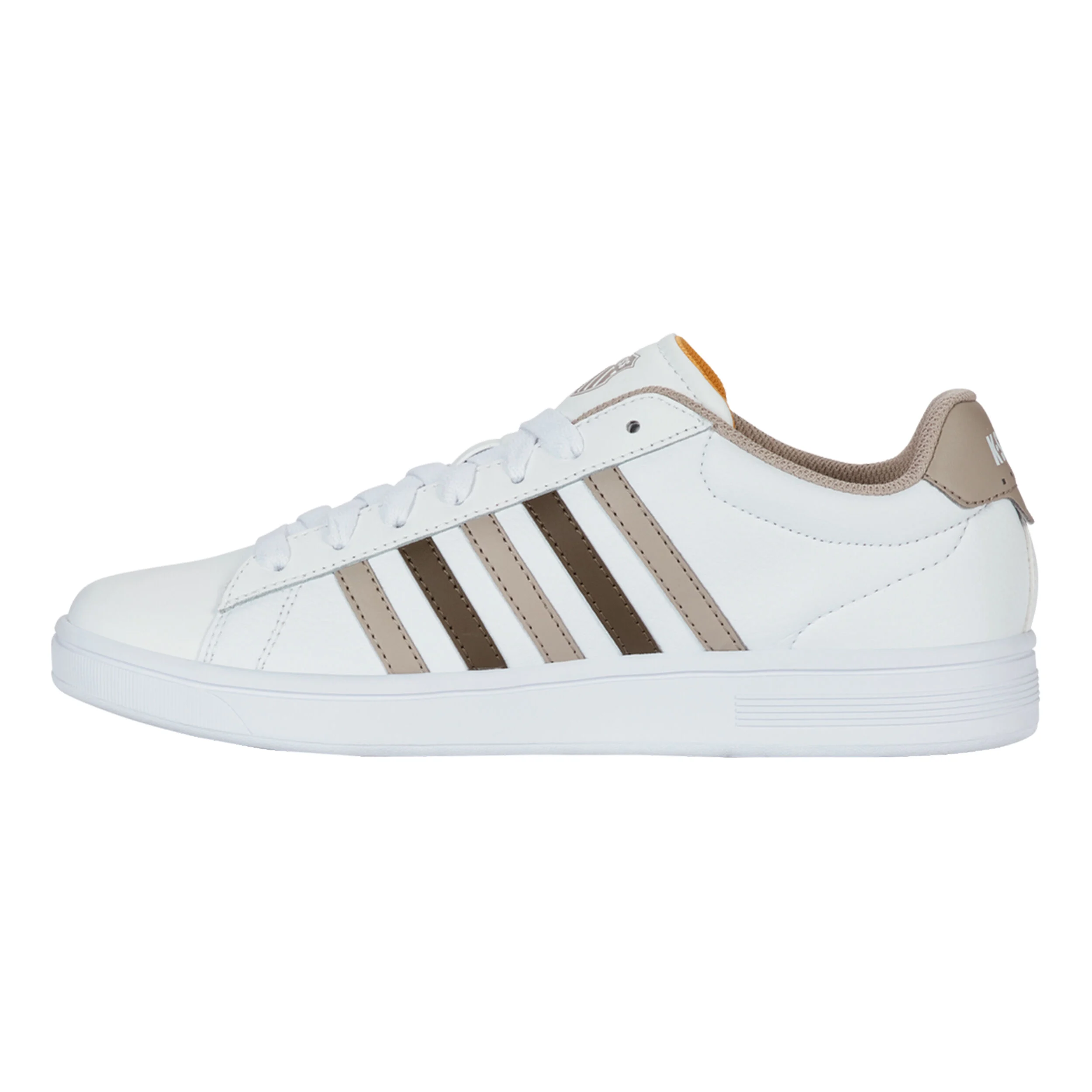 K-Swiss Court Tiebreak II Baskets Hommes - Blanc , Marron