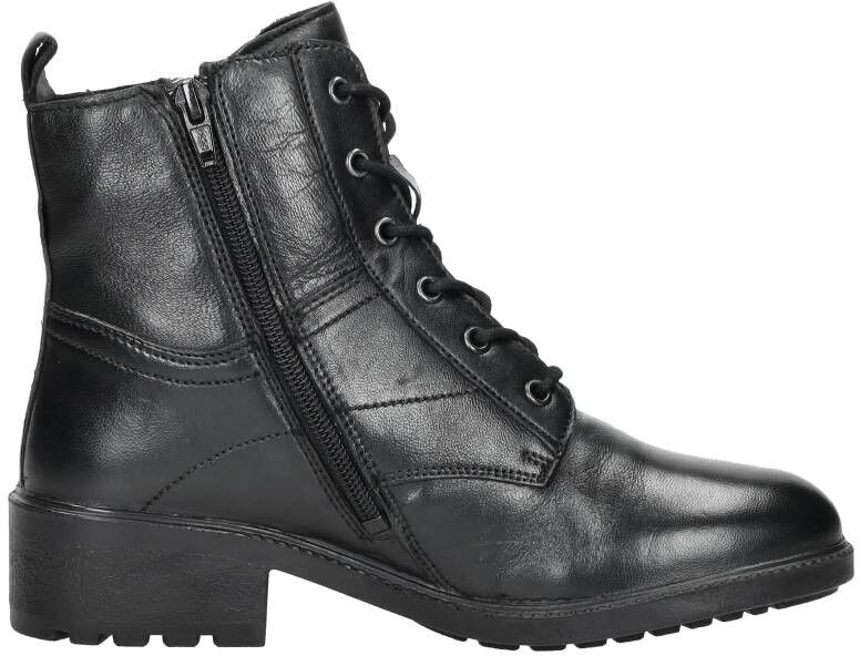 Sub55 Veterschoenen Hoog zwart