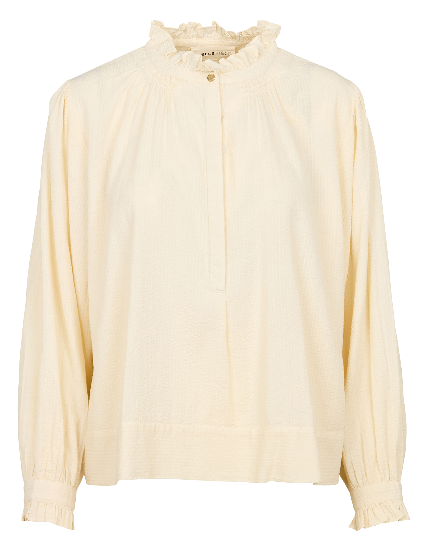 TOMMY - Blouse manches longues en coton | Beige