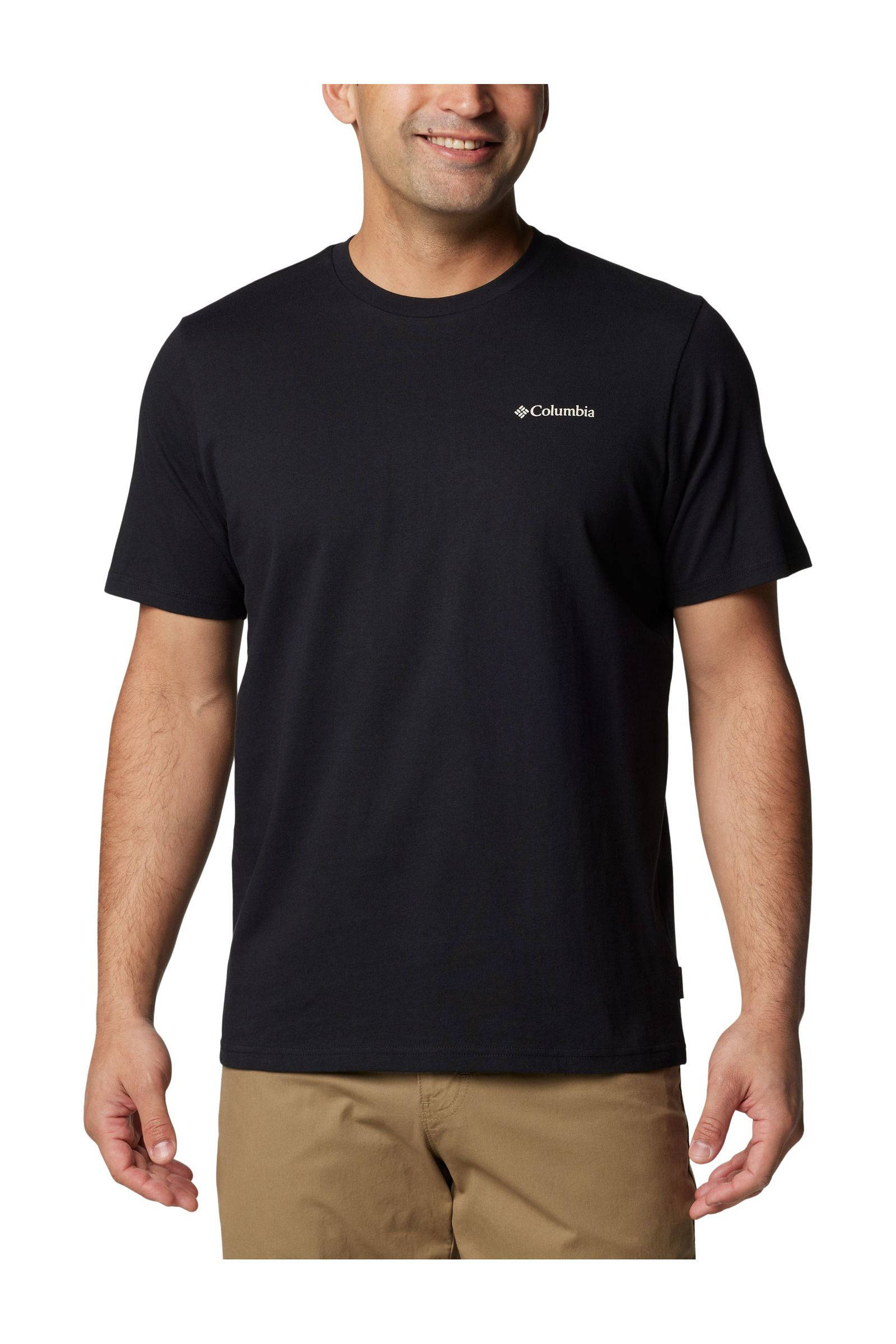 Columbia T-shirt met printopdruk zwart