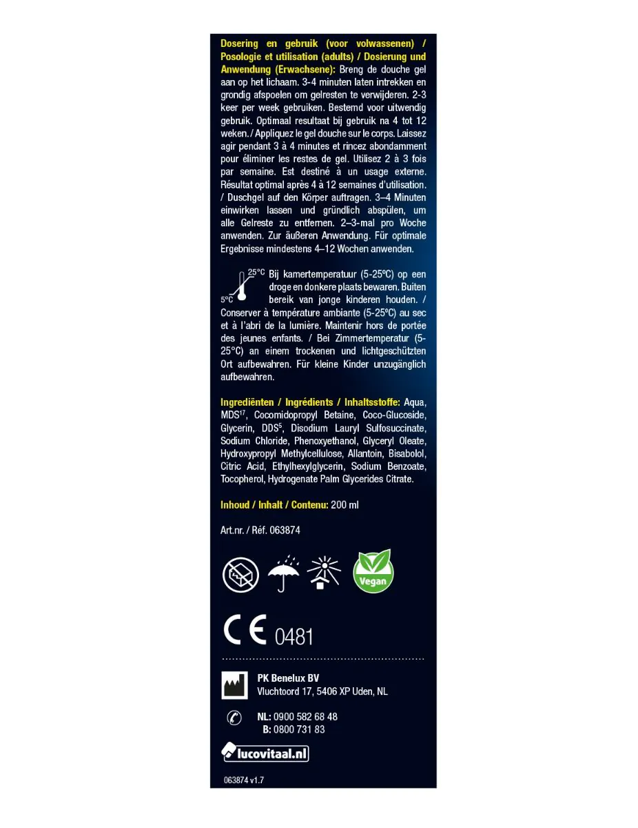Eczeem Psoriasis Douchegel 200 ml