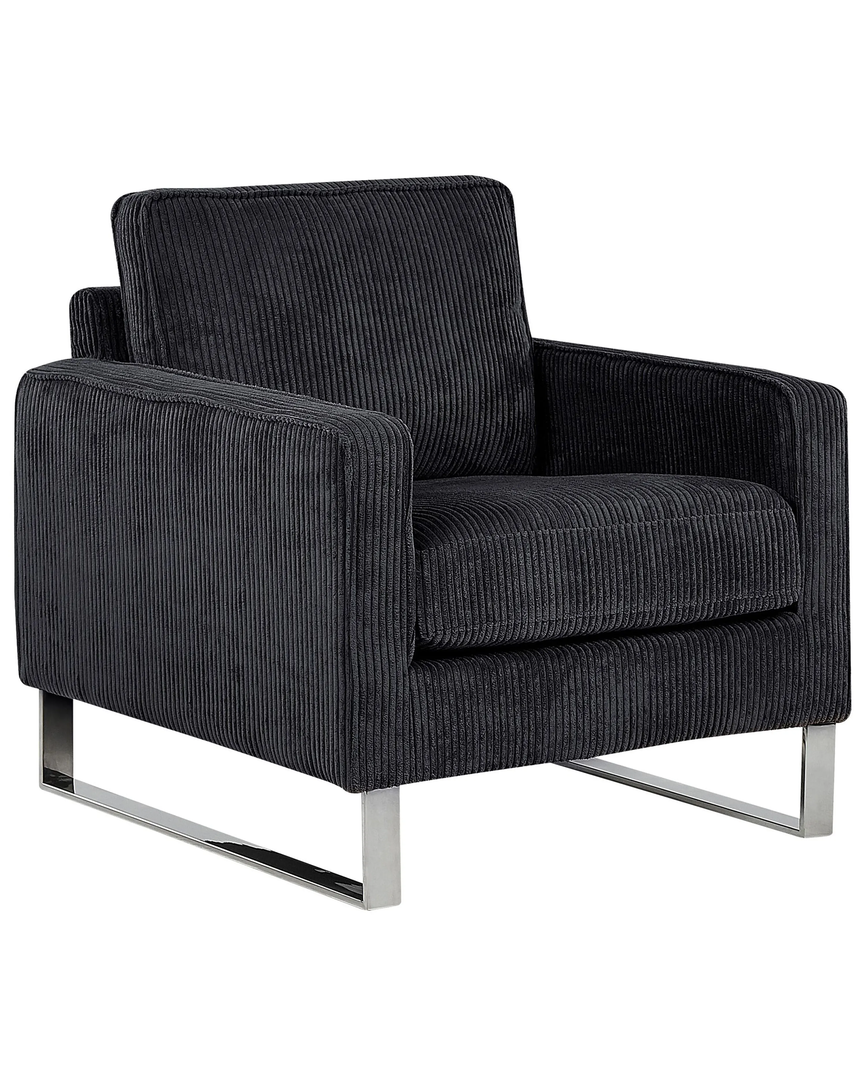 Fauteuil VIND Corduroy Zwart
