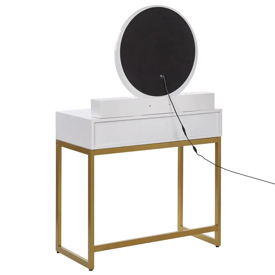 AUXON - Kaptafel - Wit - MDF