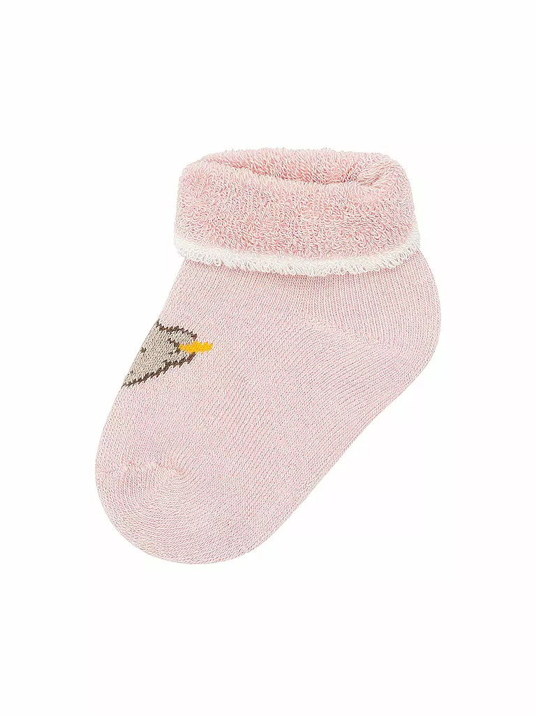 STEIFF Baby Socken silver pink rosa