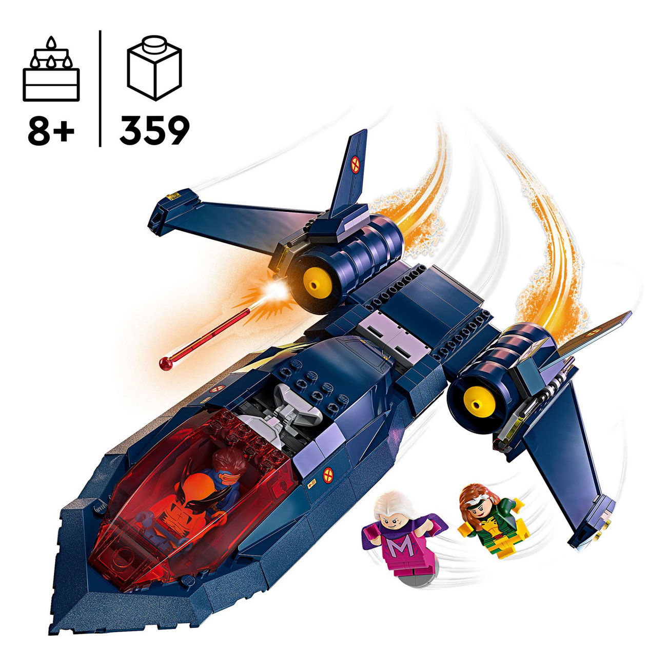 LEGO Super Heroes 76281 X-Men X-Jet