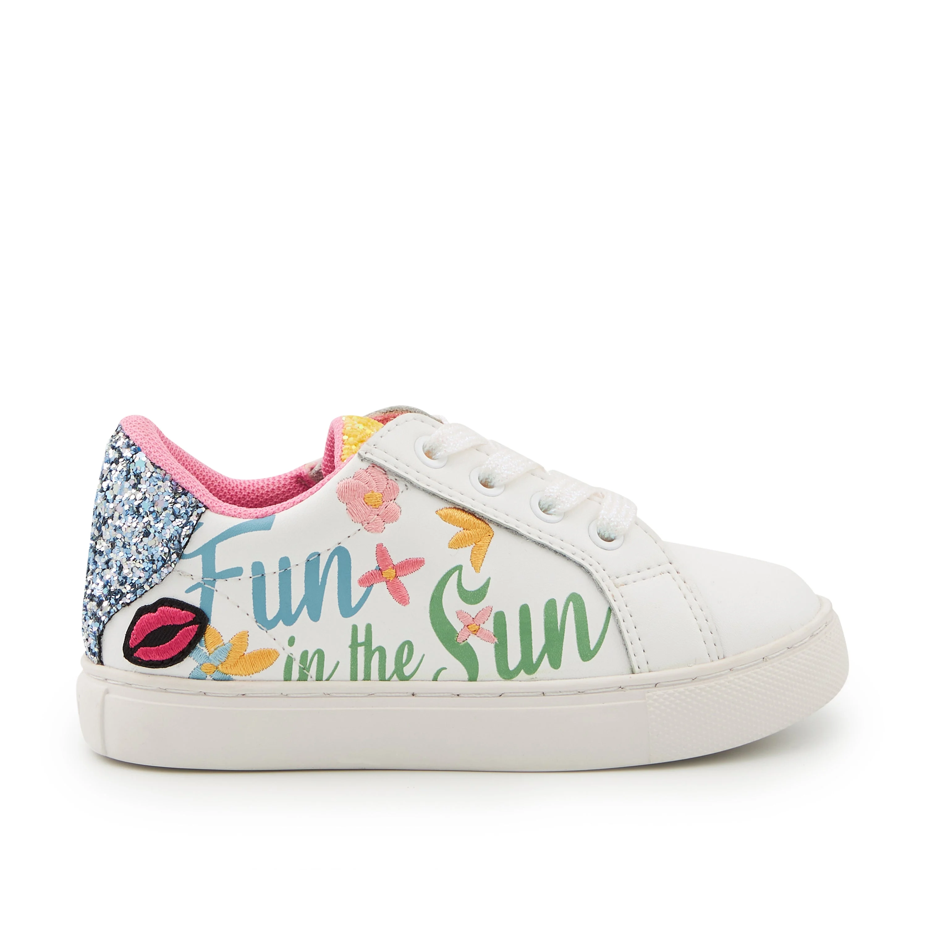 MINI SIMONE FUN IN THE SUN - Sneakers en cuir | Blanc