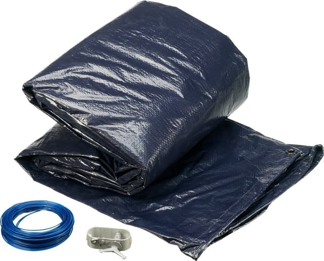 Poolcover Vinter med wirelås 7.30 x 3.75 m