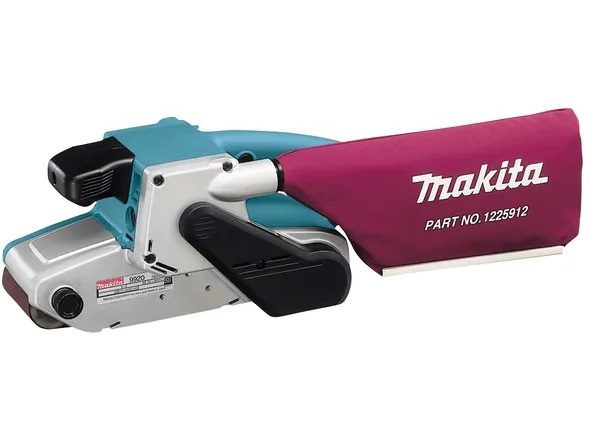 Makita 9920J, Bånd slibemaskine, Sort, Blå, Lilla, Rustfrit stål, 210 m/min, 440 m/min, 96 dB, 85 dB