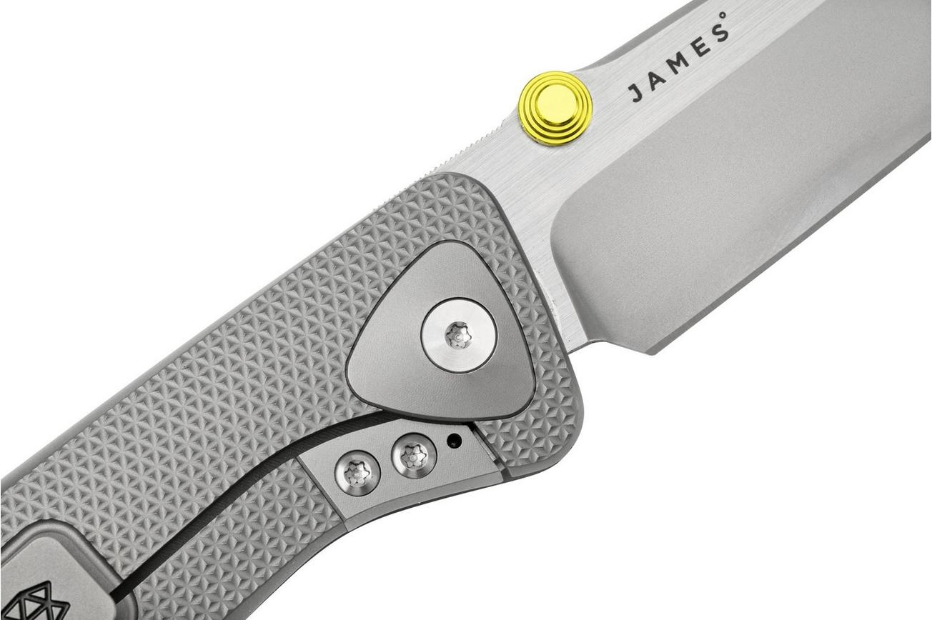 The James Brand The Barnes Grey Titanium KN114112-00 zakmes