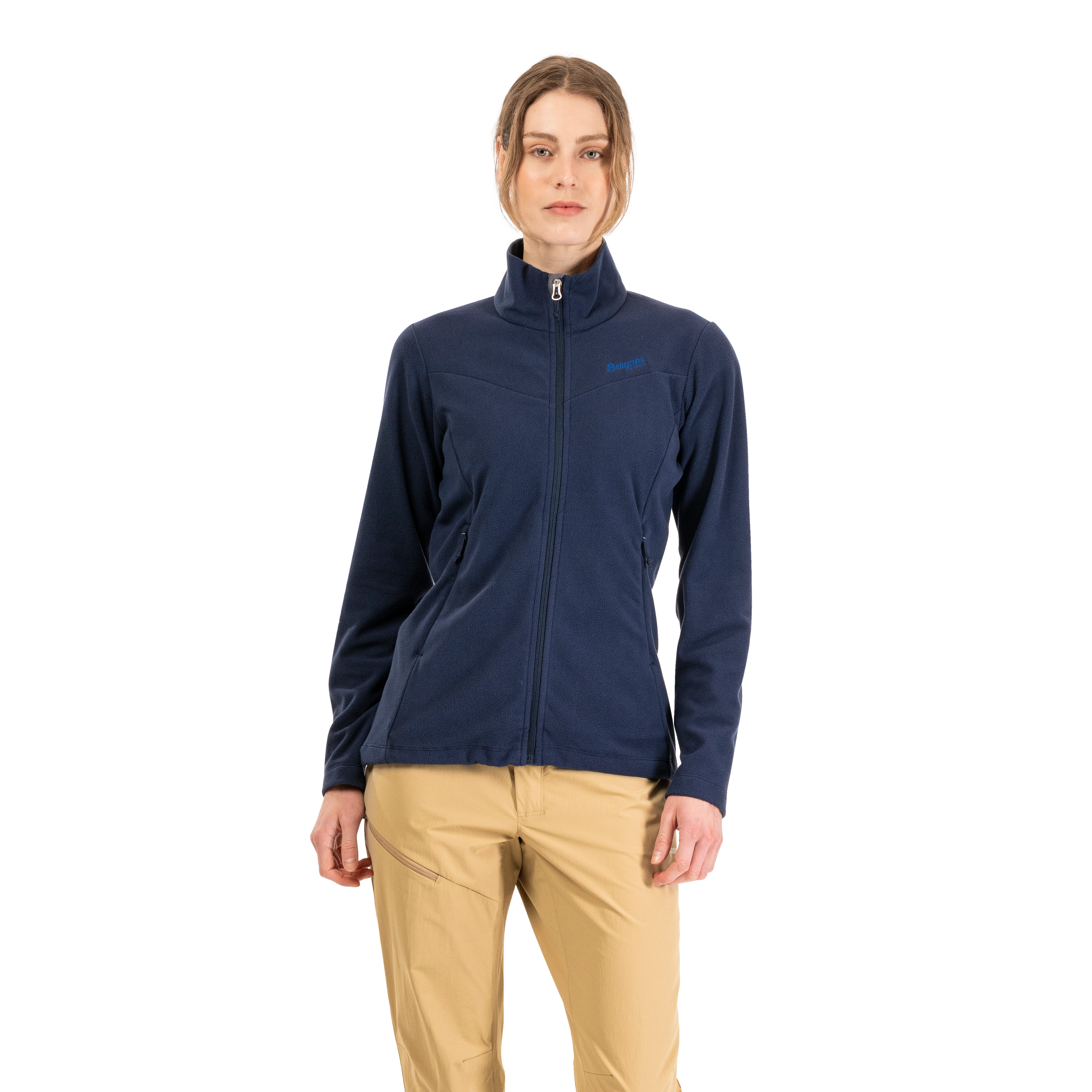 Finnsnes Fleece Jacket Women Navy Blue