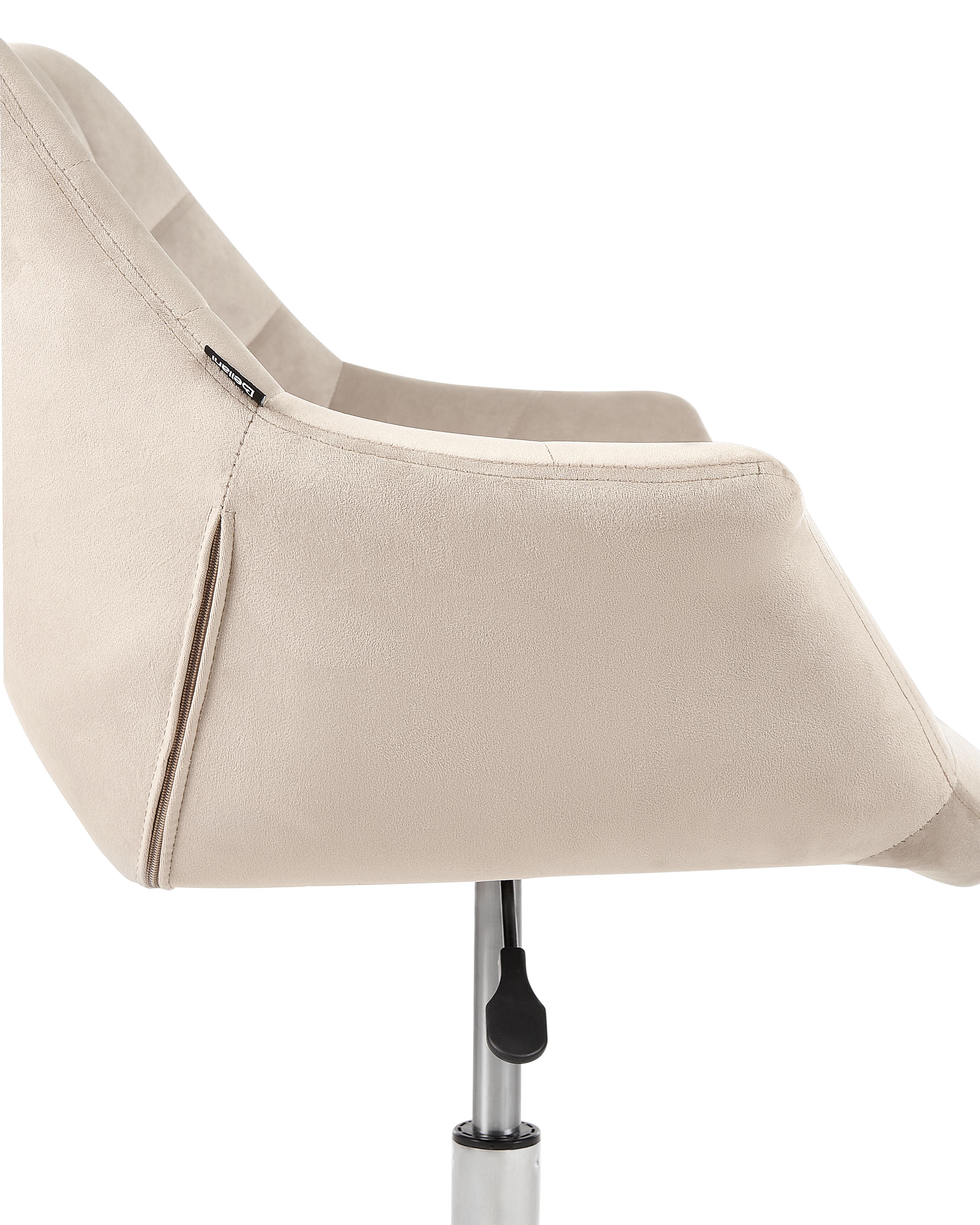 Bureaustoel LABELLE Fluweel Beige