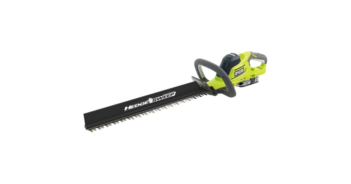 RyobiHybrid Heggenschaar RHT1850H25HS  (Groen/zwart, Accu inbegrepen)