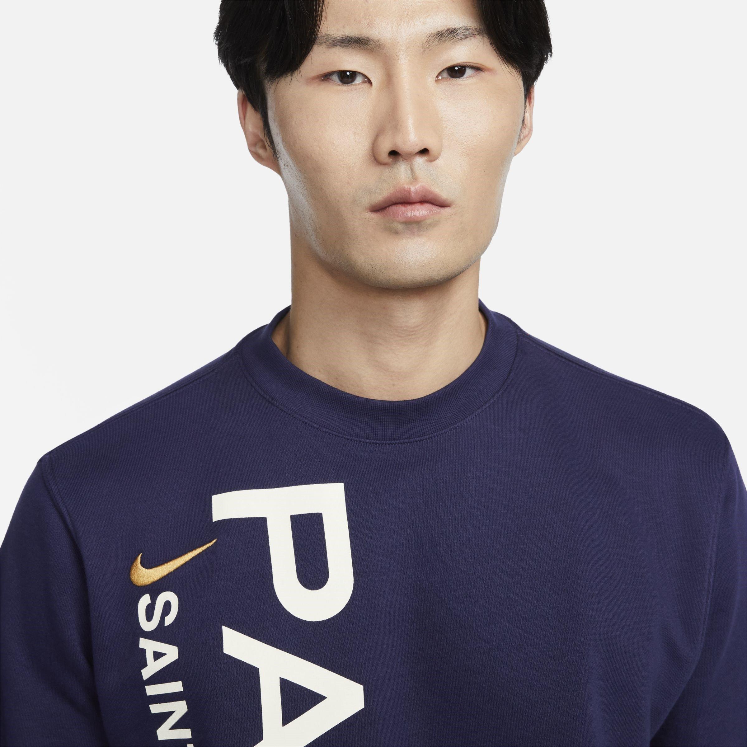 Nike Paris Saint Germain Crew Neck French Terry Sweatshirt Adults