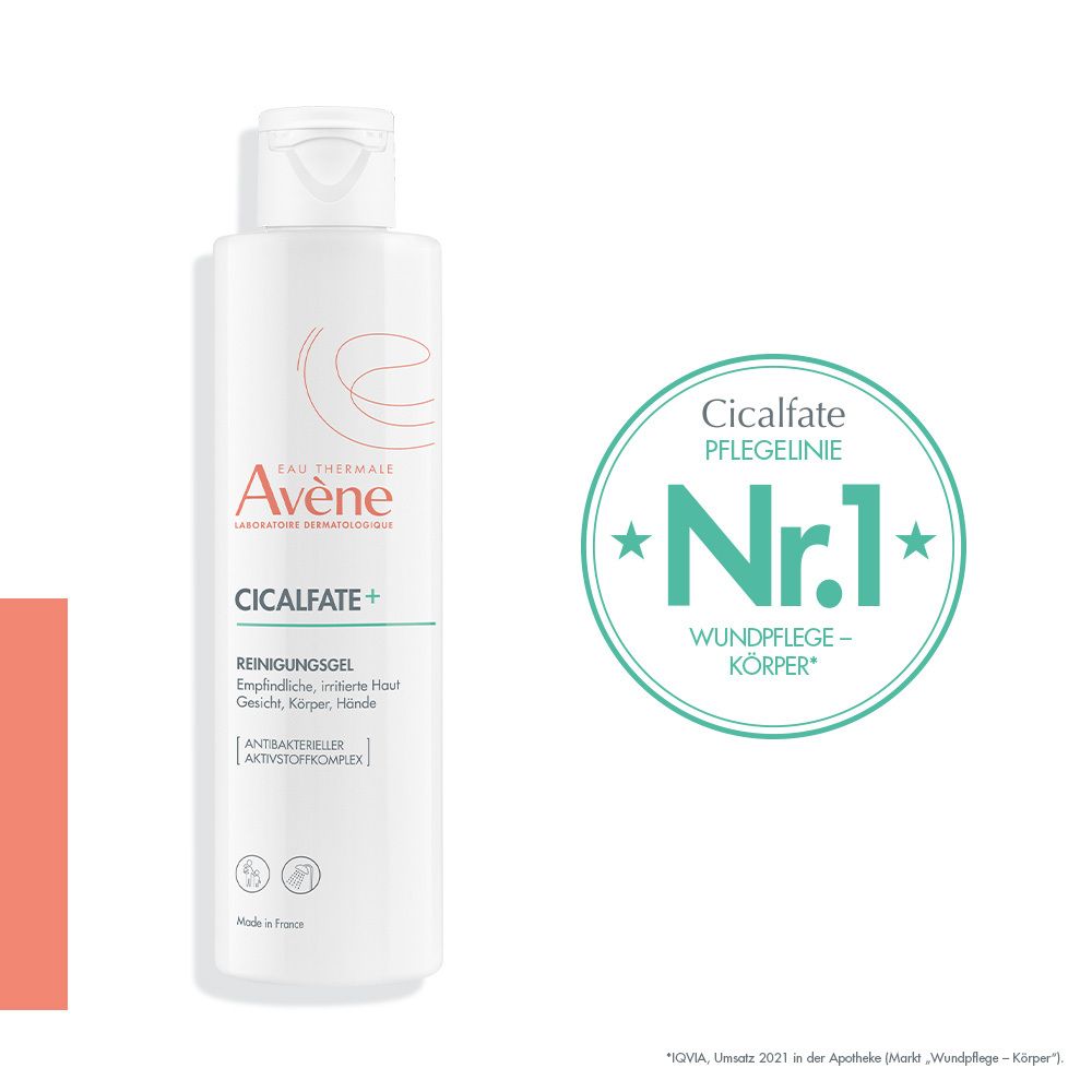 Avène CICALFATE+ Reinigungsgel - bei gereizter Haut