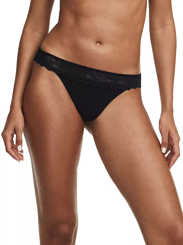 CHANTELLE String Floral Touch jeans blue schwarz