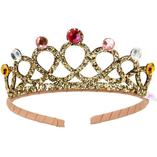 Souza for kids diadeem met kroon emy - goud
