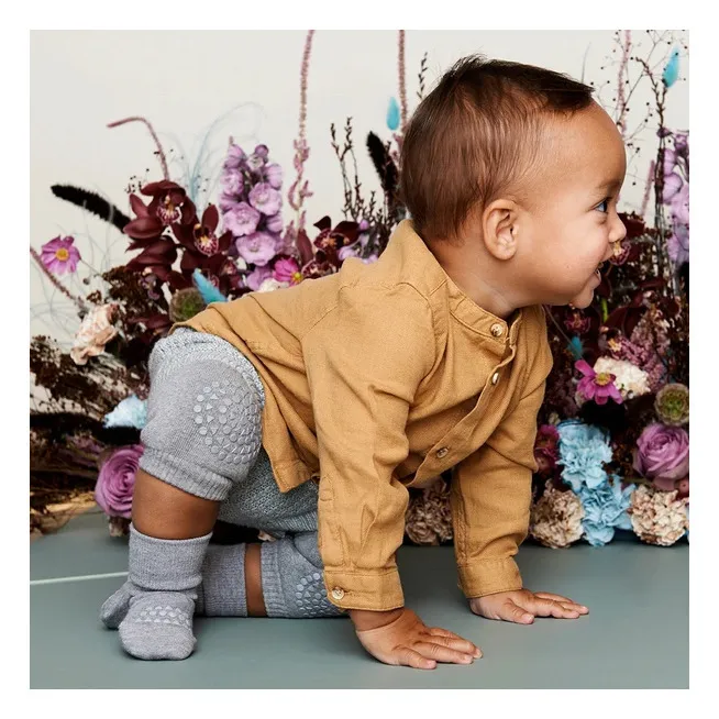 GOBABYGO Genouillères Antidérapantes | Gris