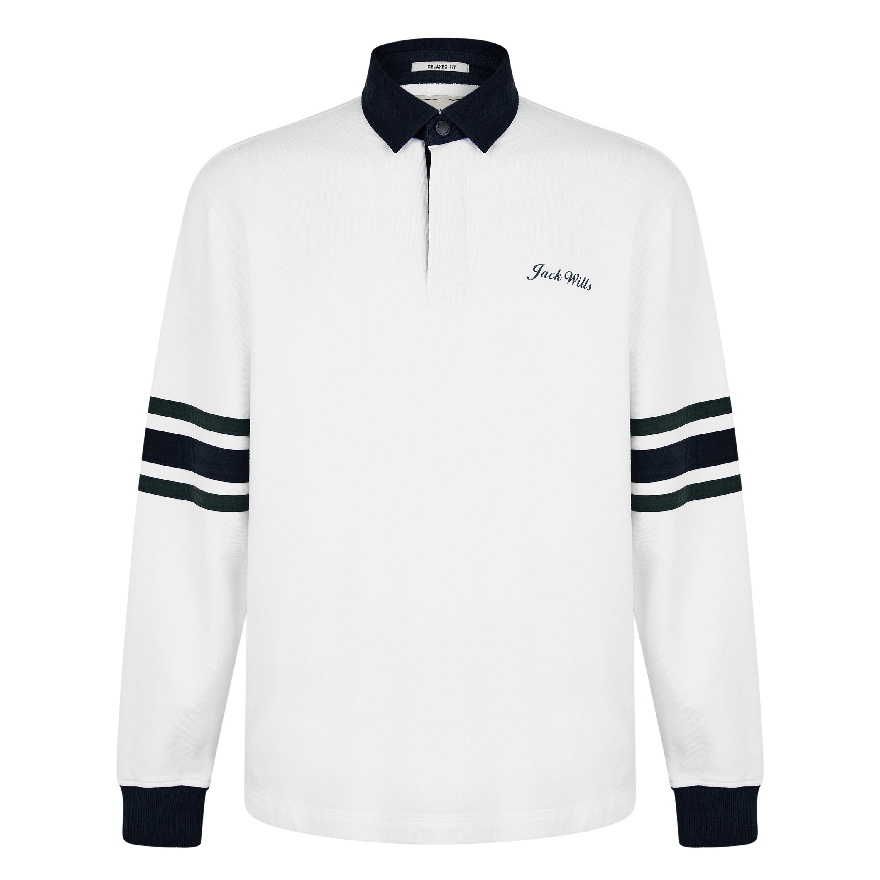 Jack Wills JW Stripe Rugby Sweatshirt