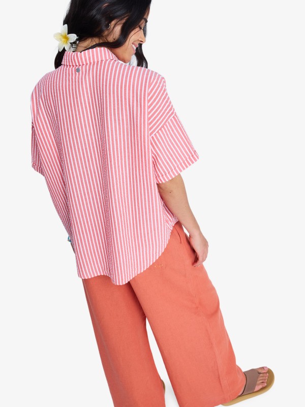 Beachy Nostalgia Chemise manches courtes Rouge Femme