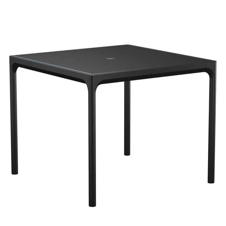 Houe Four tuintafel 90x90 Black