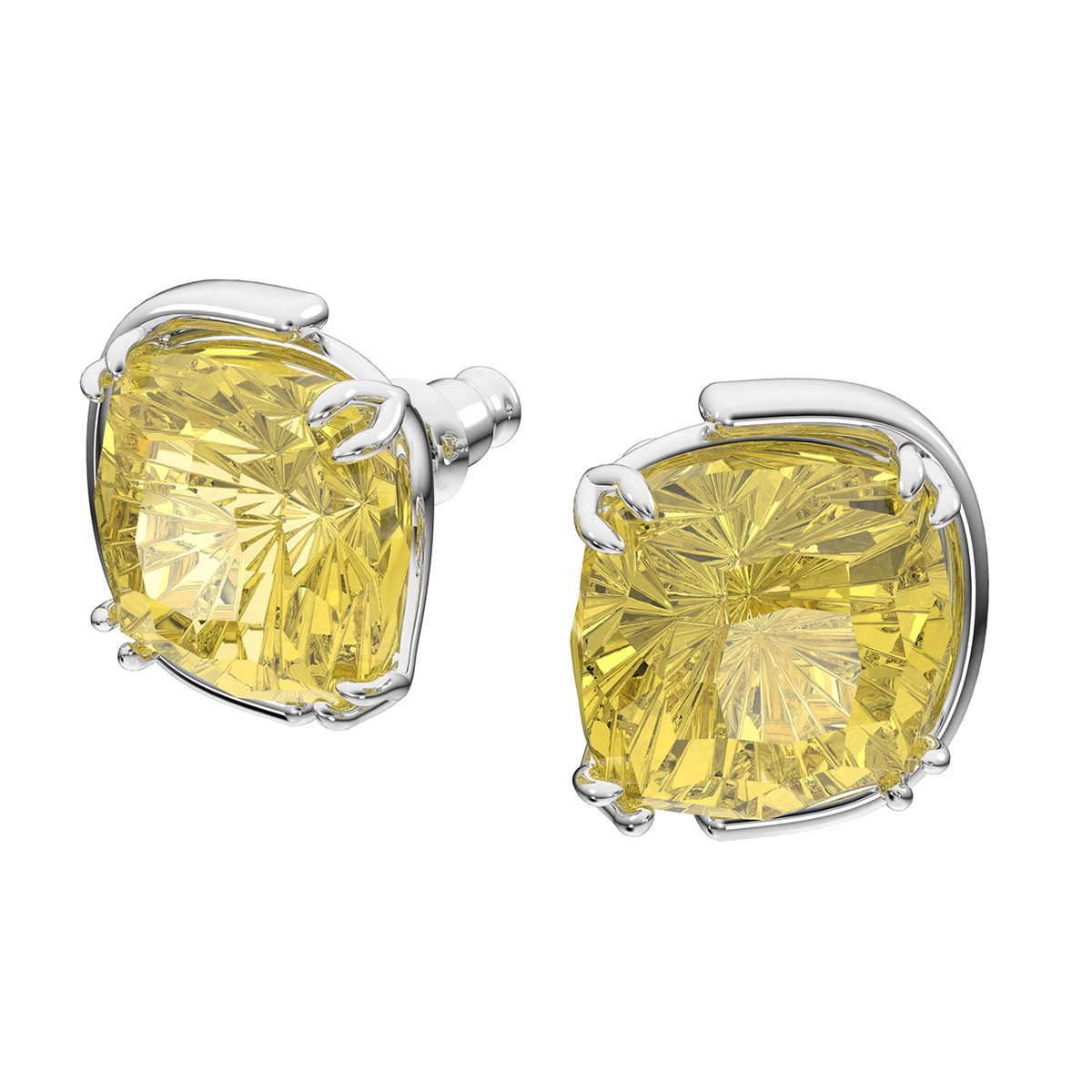 Boucles d'oreilles Swarovski HarmoniaCristal jaune