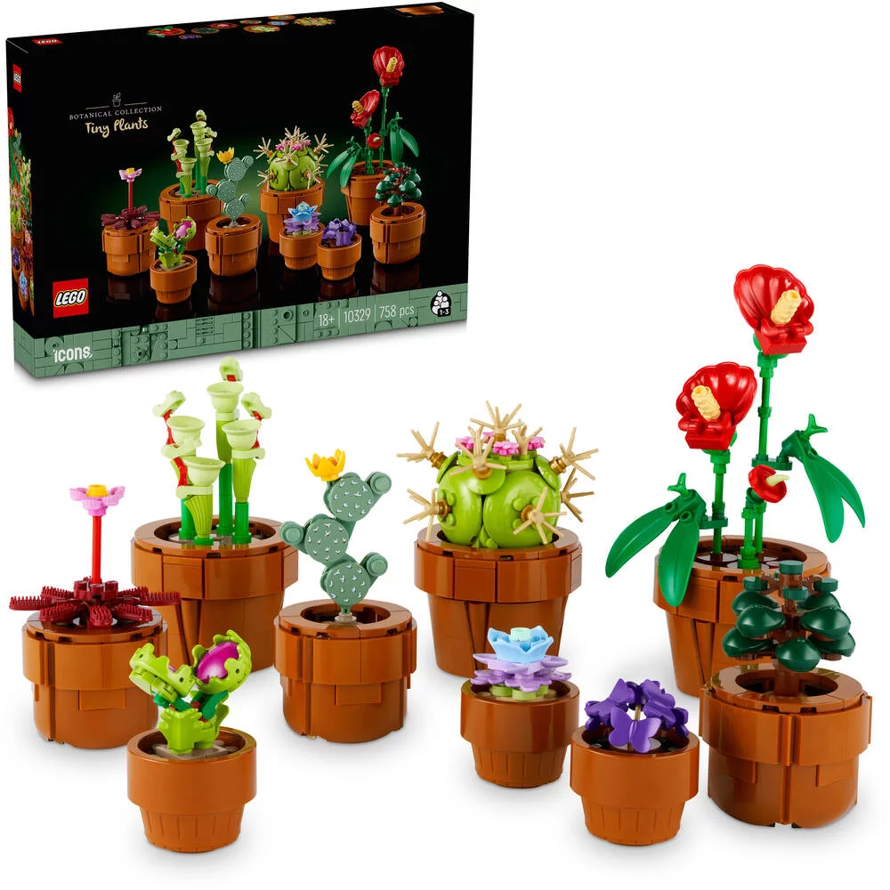 LEGO®ICONS 10329 LES PLANTES MINIATURES