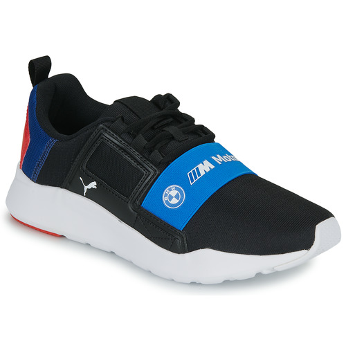 Puma - WIRED RUN - Noir / Bleu / Rouge