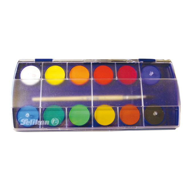 Waterverfdoos Pelikan 721324 12 kleuren