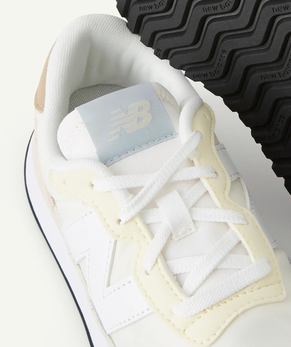 NEW BALANCEBASKETS 237 BEIGE ROSE ET BLEU