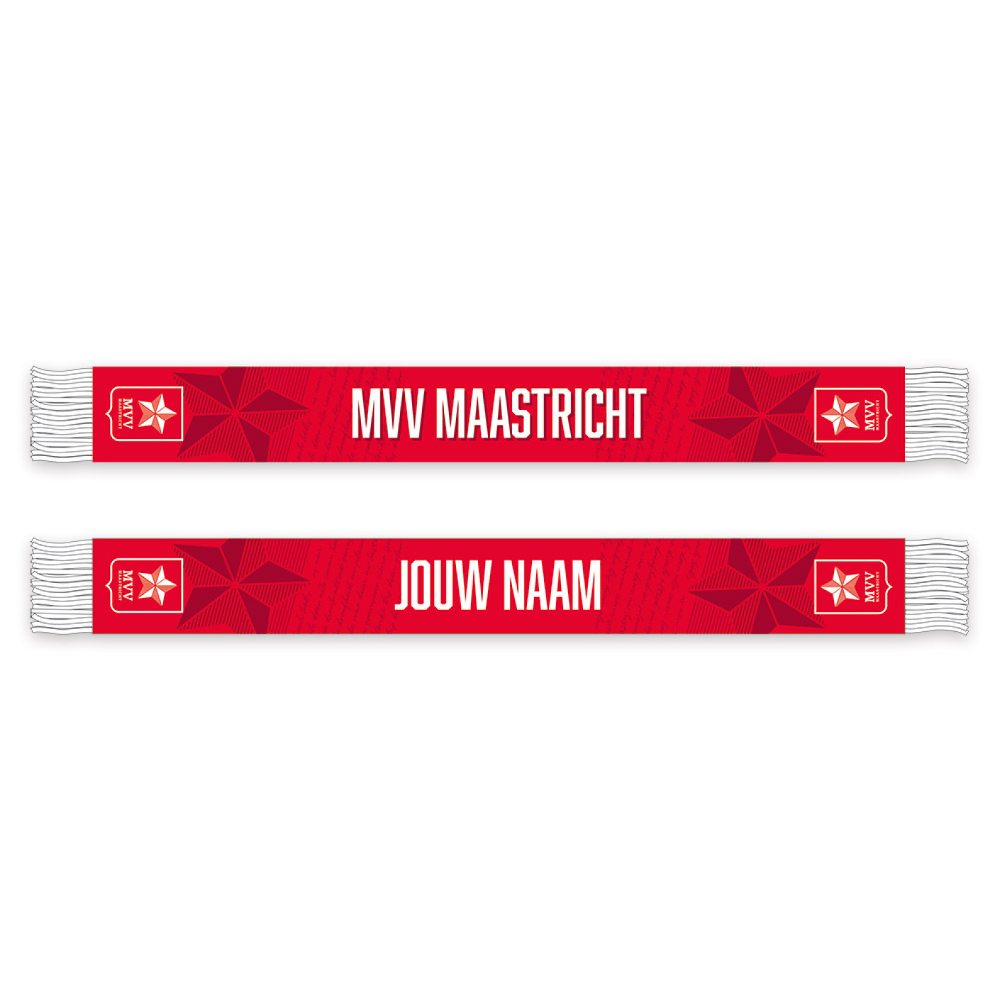 MVV Maastricht Thuis Sjaal 2024-2025 Gepersonaliseerd