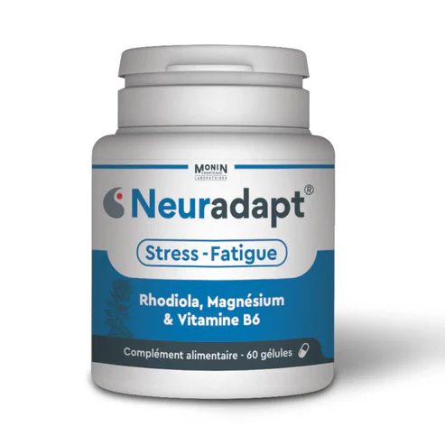 NEURADAPT Complément Alimentaire Stress, Fatigue, Sommeil - 60 Gélules
