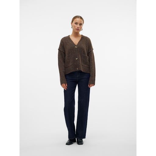 Vero Moda Ingrid Cardigan, Chocolate Torte, S