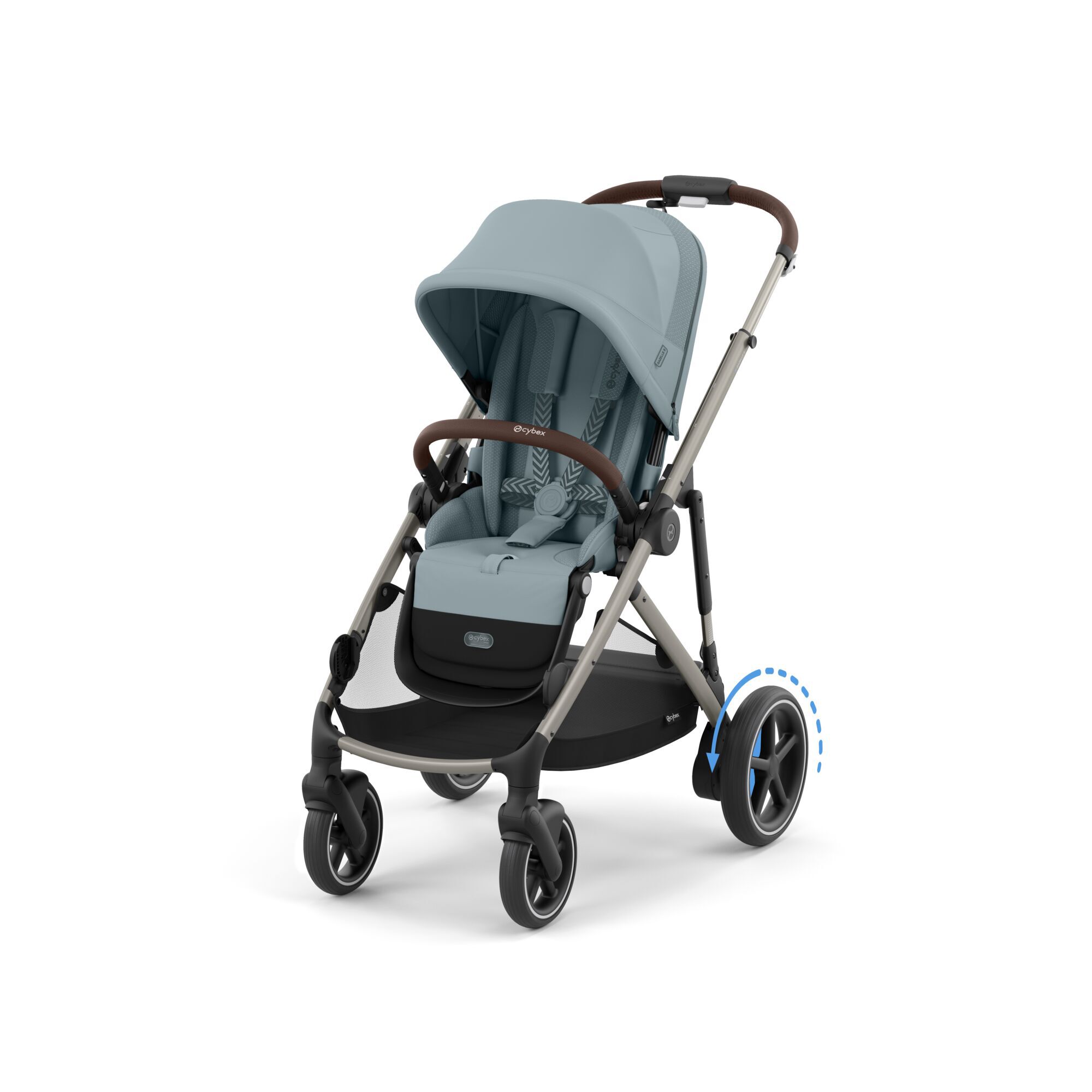 e-Gazelle S Stormy Blue (Taupe Frame)