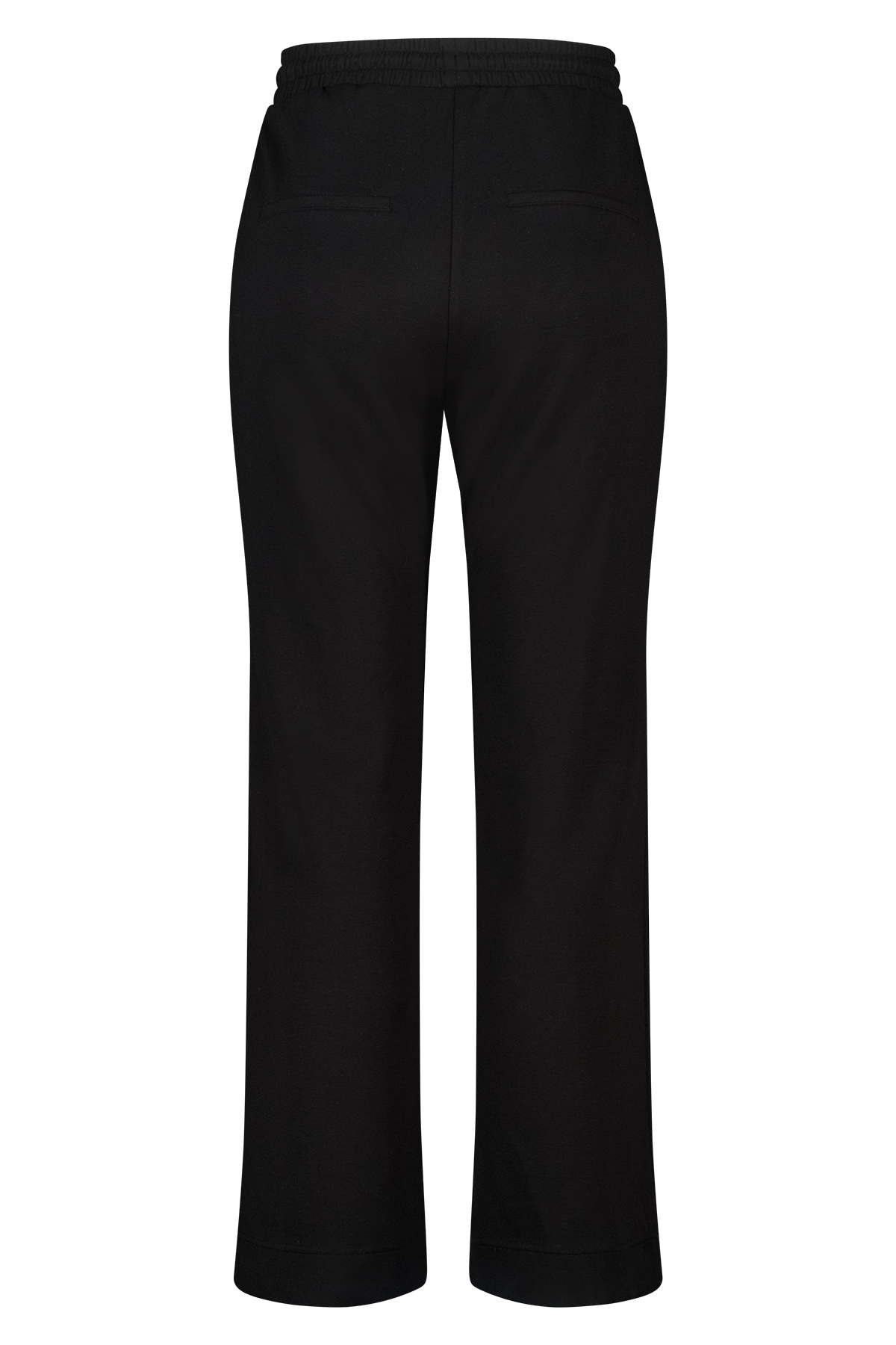Broek met deelnaad Zwart