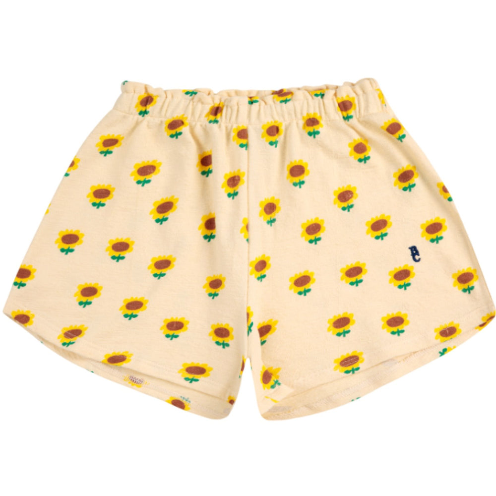 Køb Bobo Choses Offwhite Sunflower All Over Shorts
