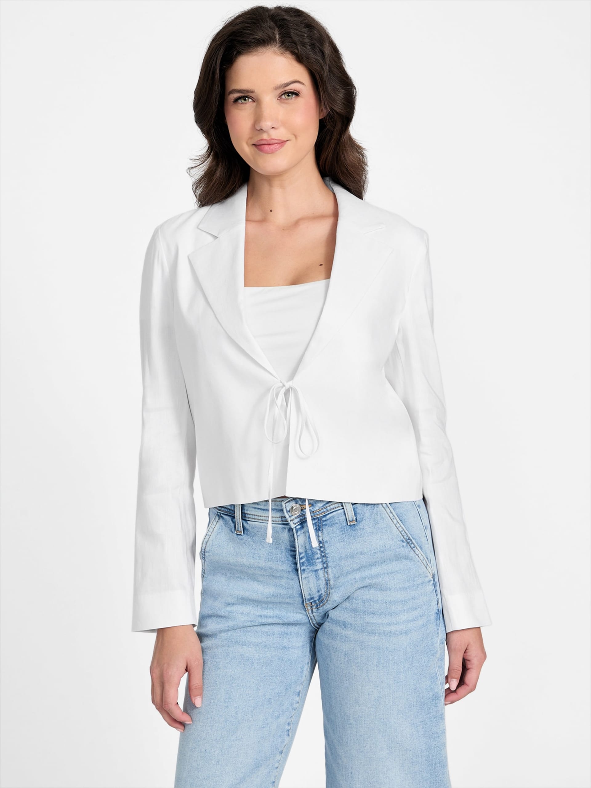 Blazer cropped Eco Linden