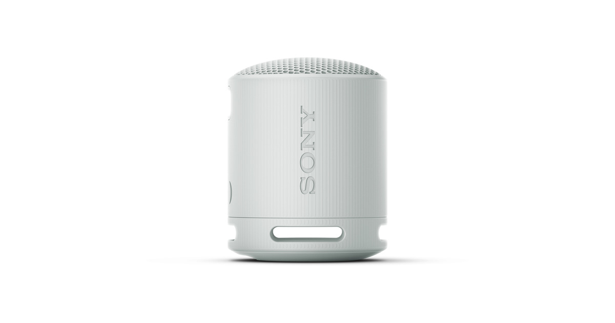 SonySRS-XB100 draagbare draadloze speaker luidspreker  (Grijs, Bluetooth 5.3)
