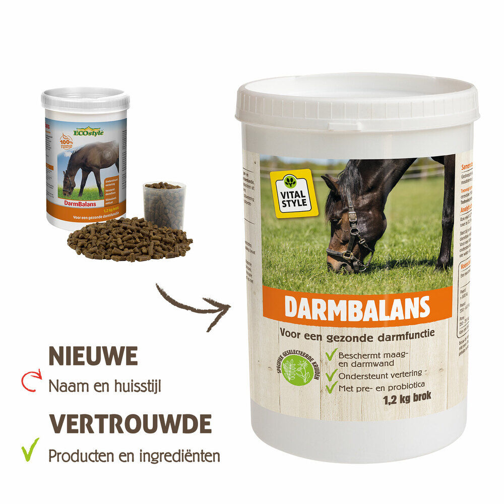 VITALstyle DarmBalans - 1.2 Kilogram - Pot