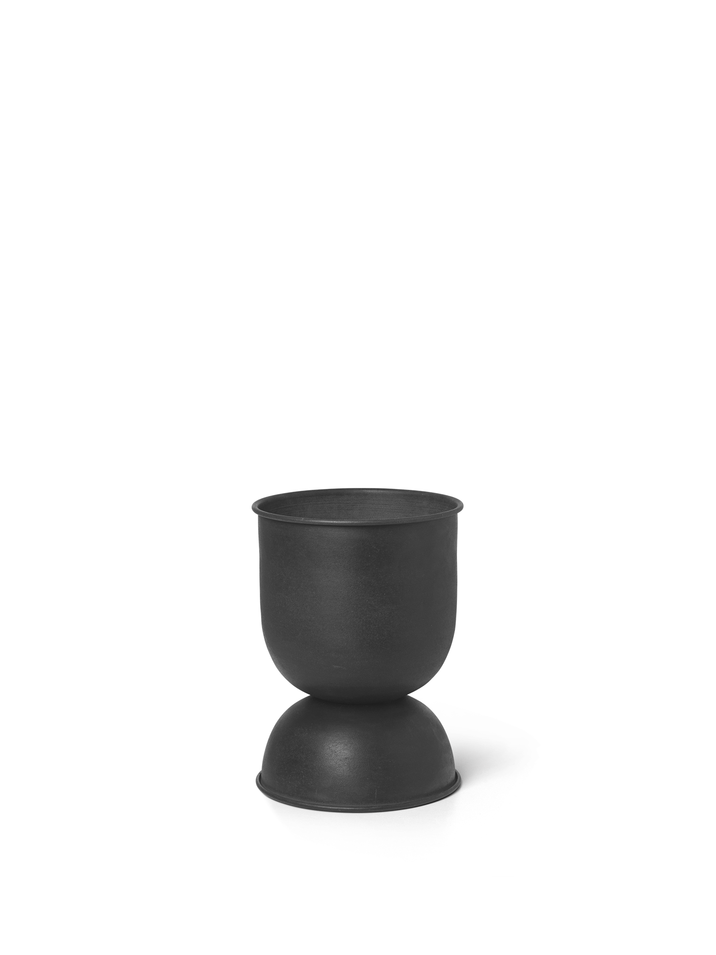 Plantenbak Hourglass XS zwart