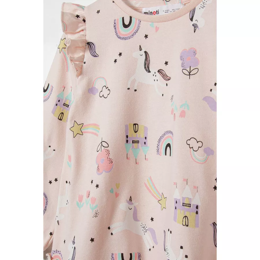MINOTI Jerseykleid Korallrot